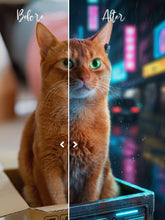 Load image into Gallery viewer, Custom Pet Portraits Canvas - Powered By AI