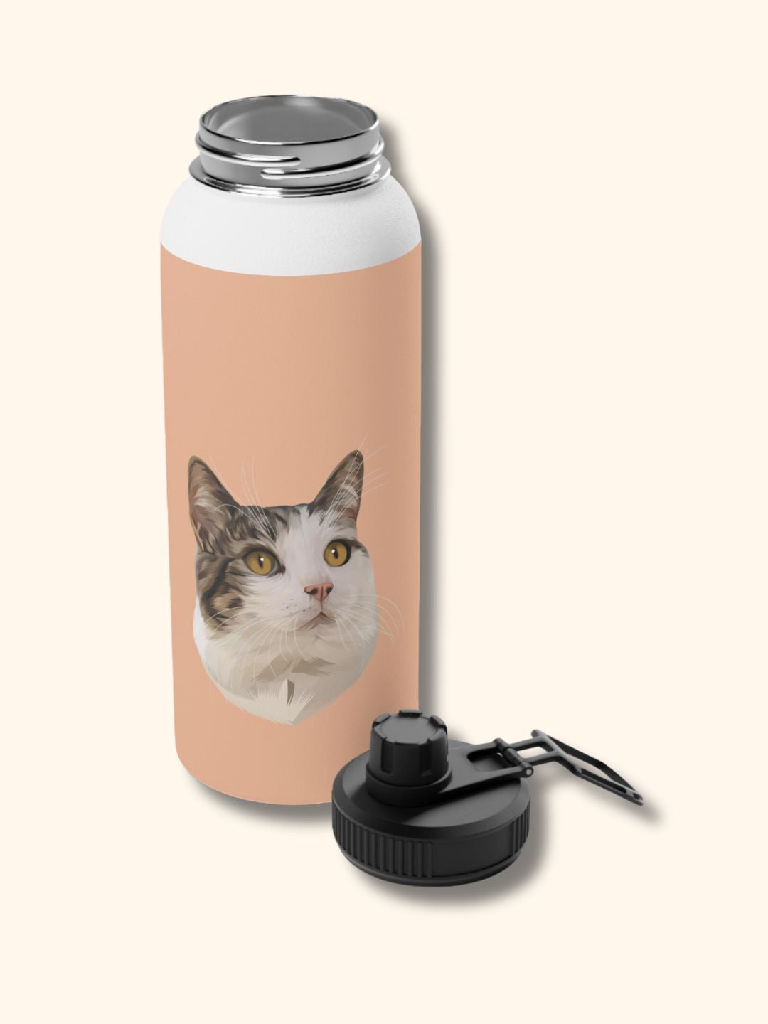 Minimalist Design - Personalised Water Bottle