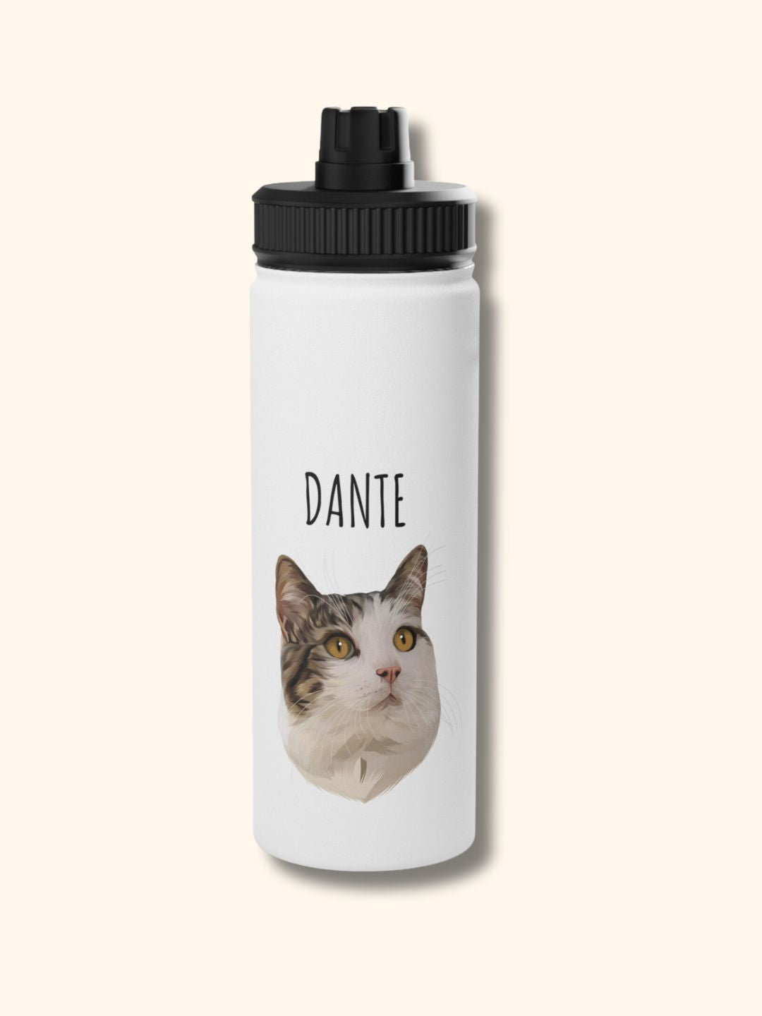 Minimalist Design - Personalised Water Bottle