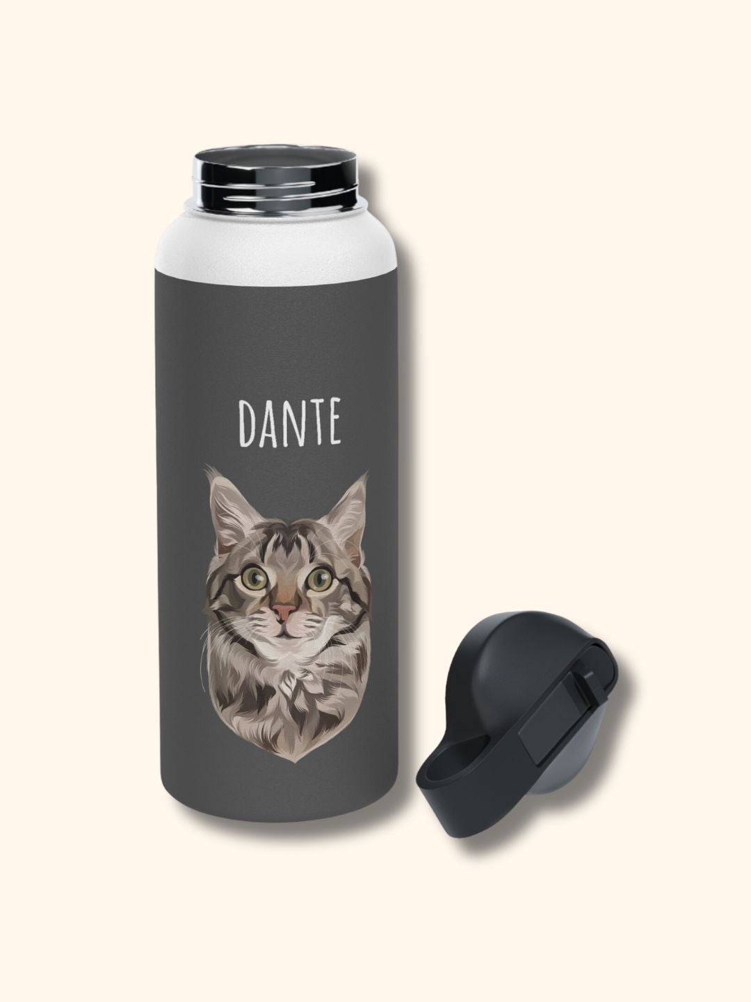 Minimalist Design - Personalised Water Bottle