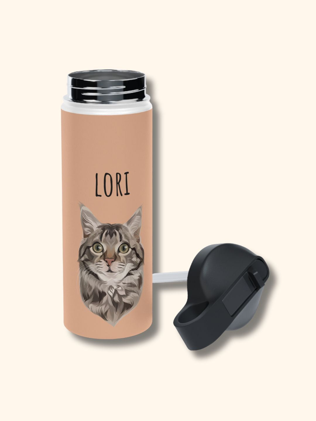 Minimalist Design - Personalised Water Bottle