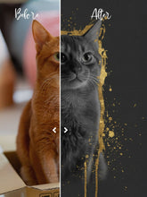 Load image into Gallery viewer, Custom Pet Portraits Canvas - Powered By AI