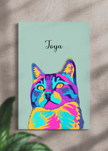 Load image into Gallery viewer, Vivid Minimalist - Custom Pet Portrait