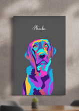 Load image into Gallery viewer, Vivid Minimalist - Custom Pet Portrait