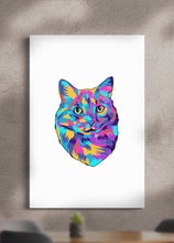 Load image into Gallery viewer, Vivid Minimalist - Custom Pet Portrait