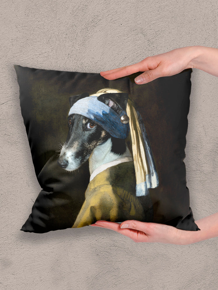 The Girl with Earrings - Custom Pet Pillow