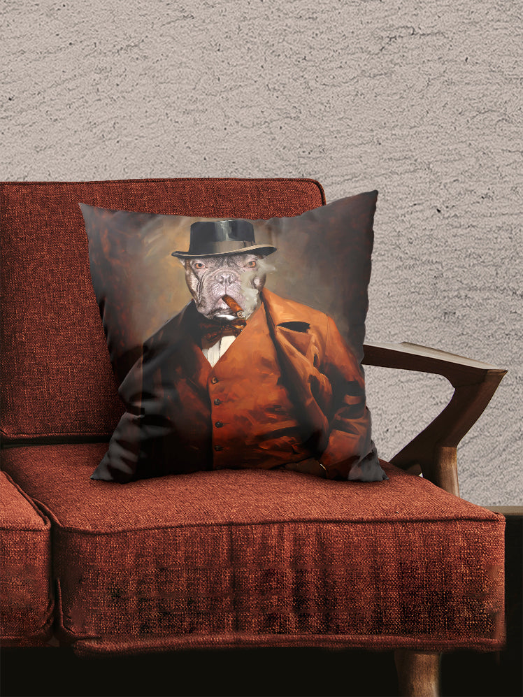 The Mobster - Custom Pet Pillow