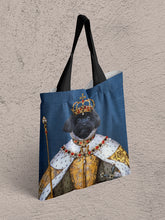 Load image into Gallery viewer, The Crowned Queen - Custom Pet Tote Bag