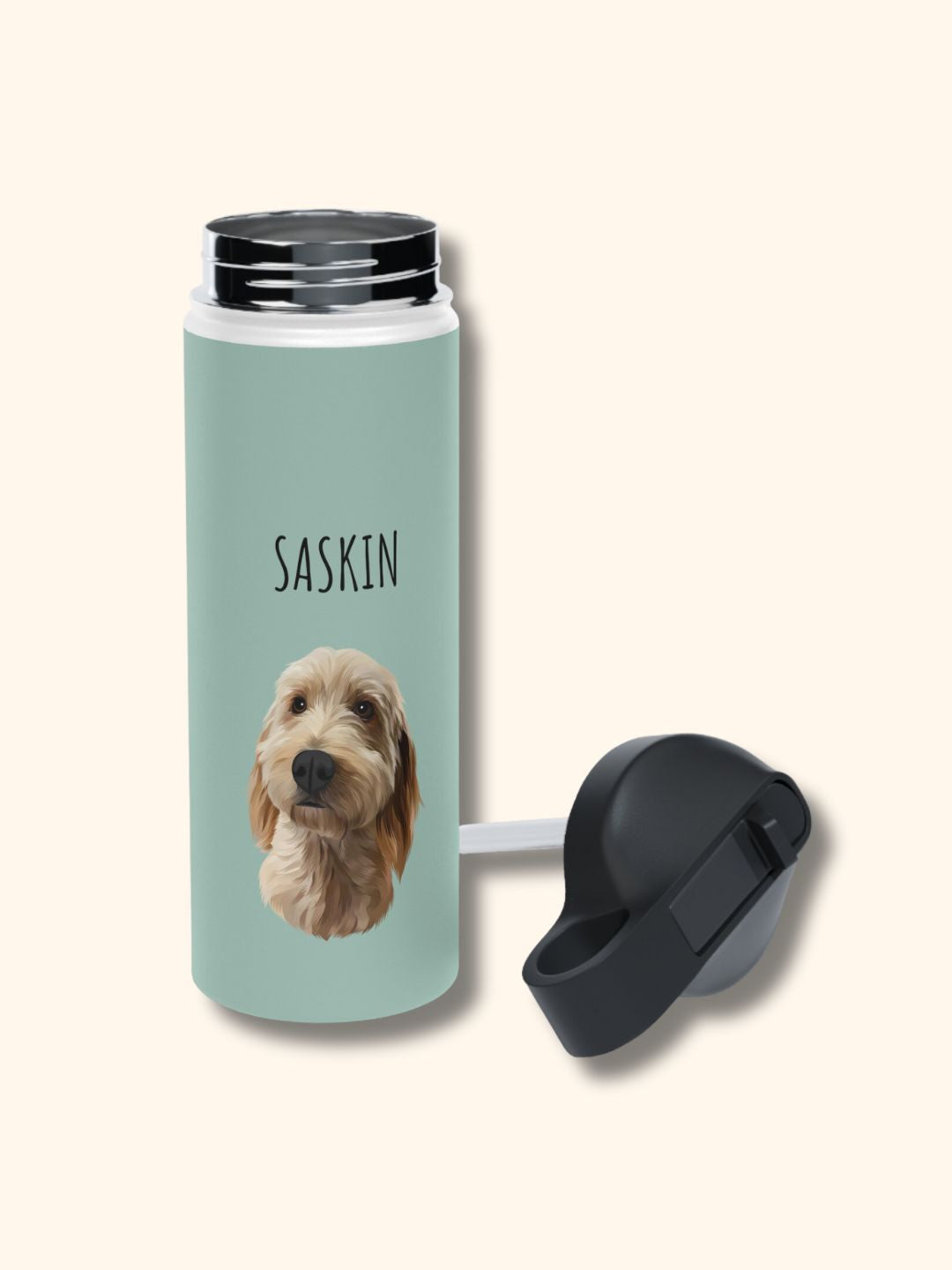 Minimalist Design - Personalised Water Bottle