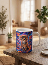 Load image into Gallery viewer, Custom Pet Portraits Mug - Powered By AI (Bold)