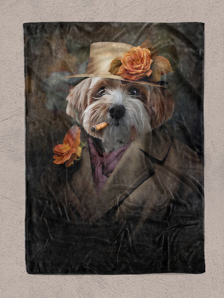 The Socialite - Custom Pet Blanket