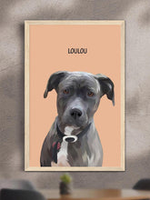 Load image into Gallery viewer, Minimalist Pet Portrait - Custom Pet Poster - NextGenPaws Pet Portraits
