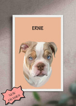 Load image into Gallery viewer, Minimalist Pet Portrait - Custom Pet Poster - NextGenPaws Pet Portraits
