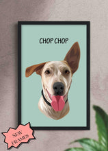Load image into Gallery viewer, Minimalist Pet Portrait - Custom Pet Poster - NextGenPaws Pet Portraits