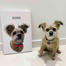 Load image into Gallery viewer, Minimalist Design - Custom Pet Blanket - NextGenPaws Pet Portraits