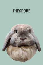 Load image into Gallery viewer, Minimalist Design - Custom Pet Blanket - NextGenPaws Pet Portraits
