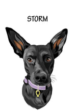 Load image into Gallery viewer, Minimalist Design - Custom Pet Blanket - NextGenPaws Pet Portraits