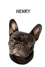 Load image into Gallery viewer, Minimalist Design - Custom Pet Portrait - NextGenPaws Pet Portraits