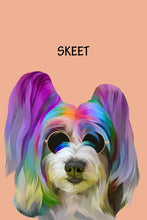 Load image into Gallery viewer, Minimalist Design - Custom Pet Blanket - NextGenPaws Pet Portraits
