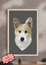 Load image into Gallery viewer, Minimalist Pet Portrait - Custom Pet Poster - NextGenPaws Pet Portraits
