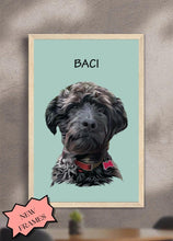 Load image into Gallery viewer, Minimalist Pet Portrait - Custom Pet Poster - NextGenPaws Pet Portraits