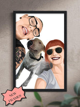 Load image into Gallery viewer, Human and Pet Design - Custom Pet Poster