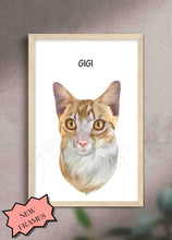 Load image into Gallery viewer, Minimalist Pet Portrait - Custom Pet Poster - NextGenPaws Pet Portraits