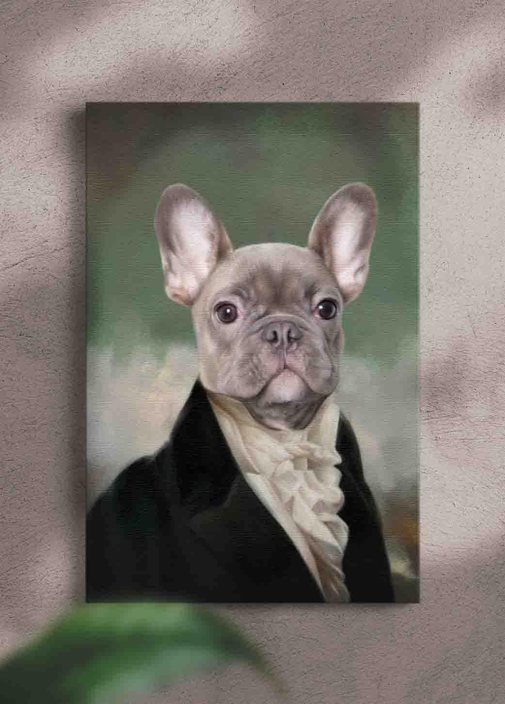 The Aristocrat - Custom Pet Portraits - NextGenPaws Pet Portraits
