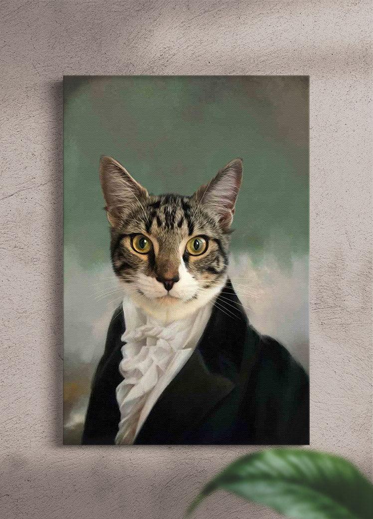 The Aristocrat - Custom Pet Portraits - NextGenPaws Pet Portraits