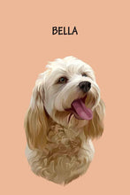 Load image into Gallery viewer, Minimalist Design - Custom Pet Portrait - NextGenPaws Pet Portraits
