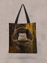 Load image into Gallery viewer, Baby Yoda - Custom Pet Tote Bag - NextGenPaws Pet Portraits
