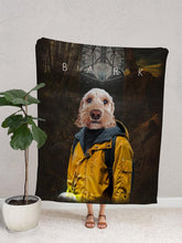 Load image into Gallery viewer, Bark - Custom Pet Blanket - NextGenPaws Pet Portraits