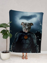 Load image into Gallery viewer, Batpaw - Custom Pet Blanket - NextGenPaws Pet Portraits