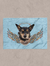 Load image into Gallery viewer, Vintage Angel - Custom Pet Blanket - NextGenPaws Pet Portraits