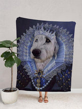 Load image into Gallery viewer, The Ice Queen - Custom Pet Blanket - NextGenPaws Pet Portraits