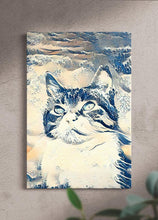 Load image into Gallery viewer, Japanese Waves - Custom Pet Portrait - NextGenPaws Pet Portraits