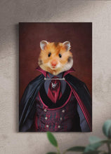 Load image into Gallery viewer, The Vampire - Custom Pet Canvas - NextGenPaws Pet Portraits