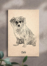 Load image into Gallery viewer, Pencil Sketch - Custom Pet Portrait - NextGenPaws Pet Portraits