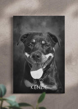 Load image into Gallery viewer, ModerNoir - Custom Pet Portrait - NextGenPaws Pet Portraits
