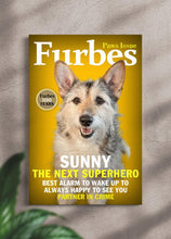 Load image into Gallery viewer, Furbes Magazine Cover - Custom Pet Portrait - NextGenPaws Pet Portraits