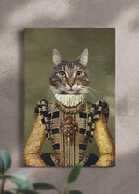 Load image into Gallery viewer, The Dame - Custom Pet Canvas - NextGenPaws Pet Portraits
