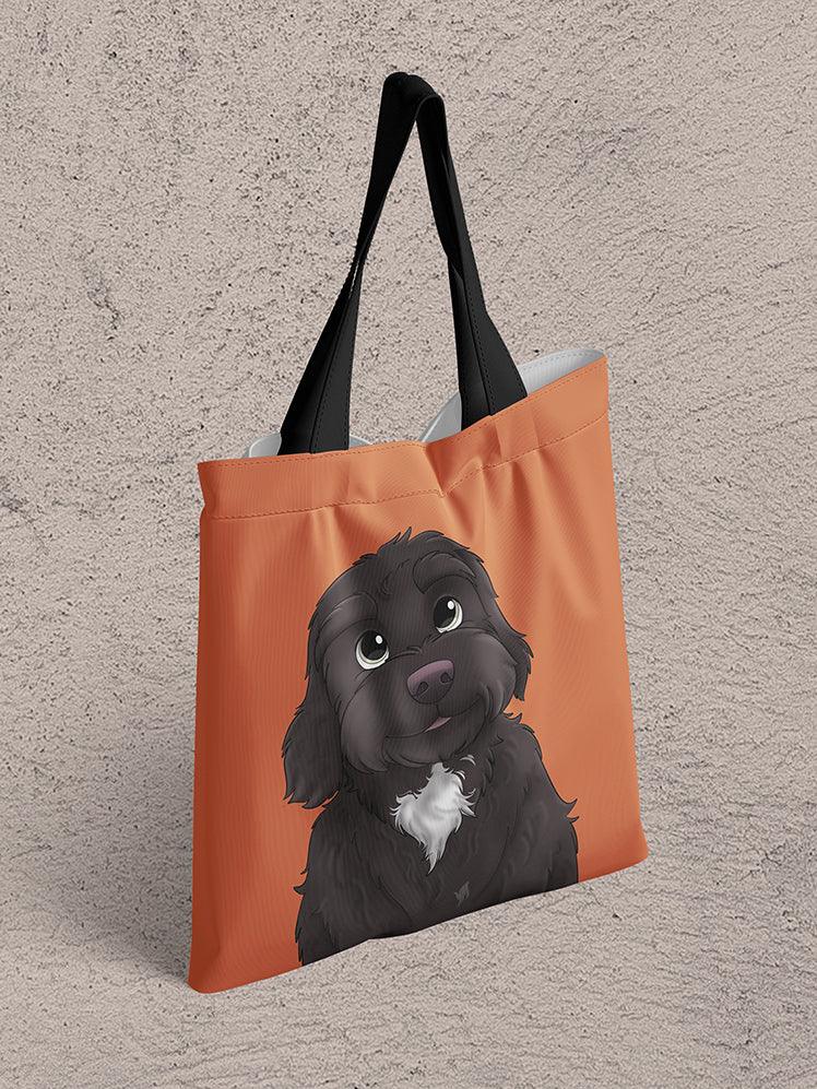 Cartoon Style - Custom Pet Tote Bag - NextGenPaws Pet Portraits
