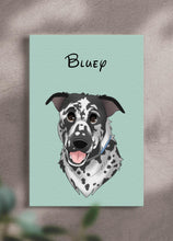 Load image into Gallery viewer, Cartoon Style - Custom Pet Canvas - NextGenPaws Pet Portraits
