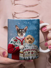 Load image into Gallery viewer, Christmas Duo - Custom Pet Mug - NextGenPaws Pet Portraits