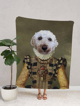 Load image into Gallery viewer, The Dame - Custom Pet Blanket - NextGenPaws Pet Portraits