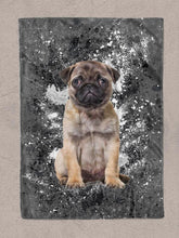 Load image into Gallery viewer, Splash Oil Painting - Custom Pet Blanket - NextGenPaws Pet Portraits