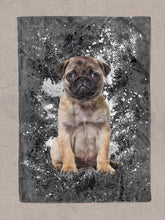 Load image into Gallery viewer, Splash Oil Painting - Custom Pet Blanket - NextGenPaws Pet Portraits
