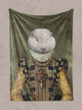Load image into Gallery viewer, The Dame - Custom Pet Blanket - NextGenPaws Pet Portraits
