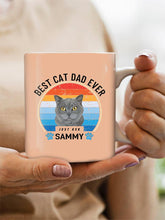 Load image into Gallery viewer, Best Dog/Cat Dad Ever - Custom Pet Mug - NextGenPaws Pet Portraits