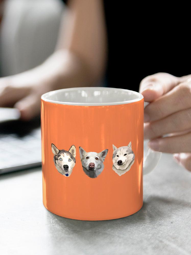 Minimalist Sibling Design - Custom Pet Mug - NextGenPaws Pet Portraits
